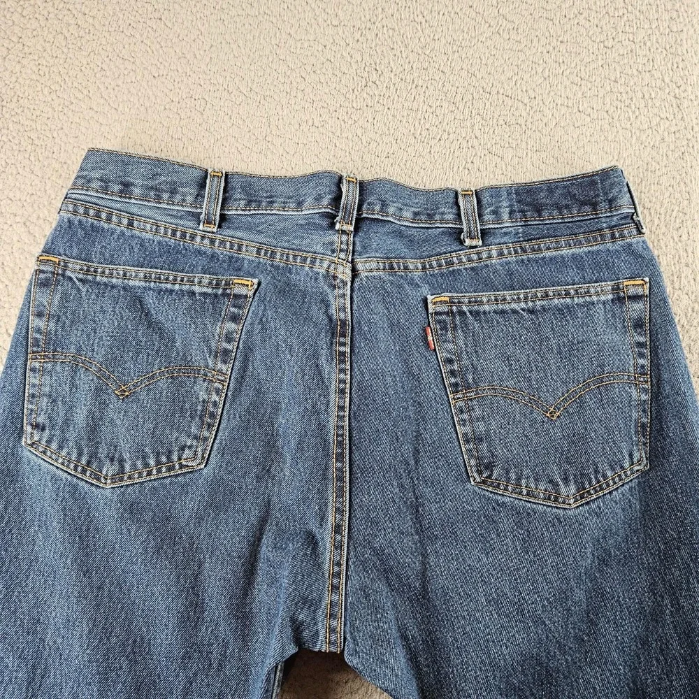 Levis‎ Jeans Mens 38x30 Blue 505 Regular Fit Straight Leg Workwear Western Pants
